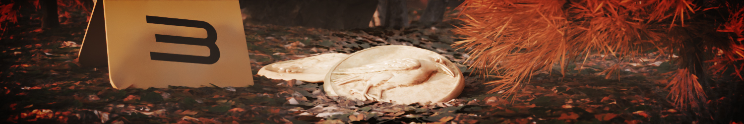 3. Un corbeau dans les feuilles.