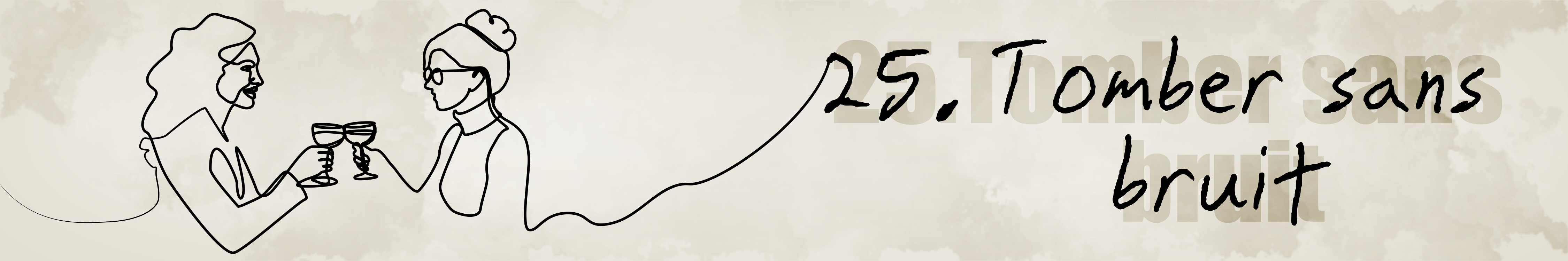 25. Tomber sans bruit